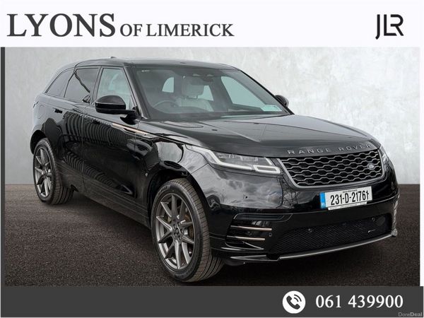 Land Rover Range Rover Velar SUV, Petrol Plug-in Hybrid, 2023, Black