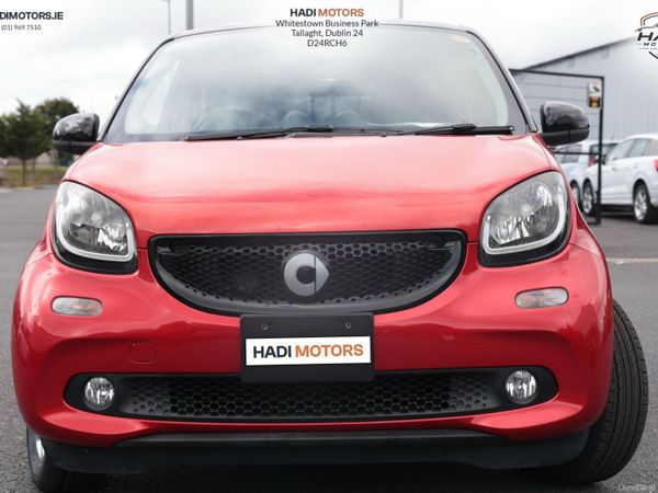 Smart Forfour Hatchback, Petrol, 2016, Red