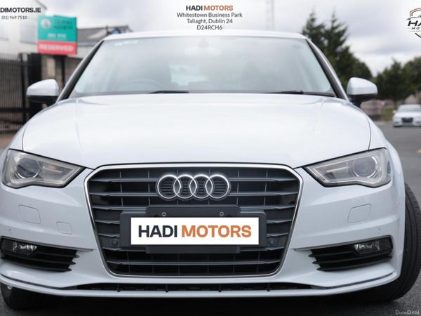 Audi A3 Saloon, Petrol, 2015, White