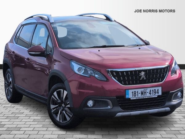 Peugeot 2008 Hatchback, Petrol, 2018, Red