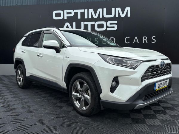 Toyota RAV4 SUV, Petrol Hybrid, 2020, White