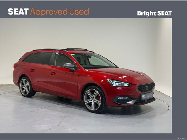 SEAT Leon Hatchback, Petrol Plug-in Hybrid, 2021, Red