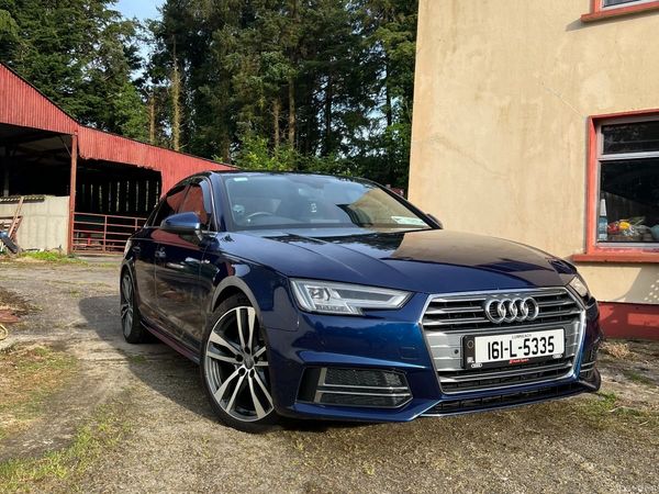 Audi A4 Saloon, Diesel, 2016, Blue