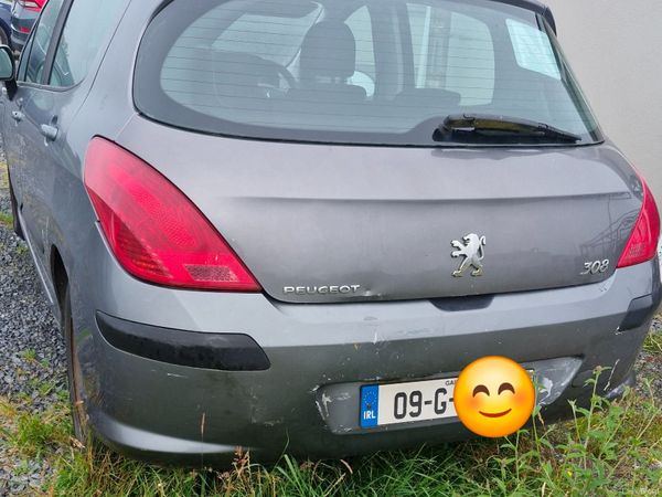 Peugeot 308 Hatchback, Diesel, 2009, Grey