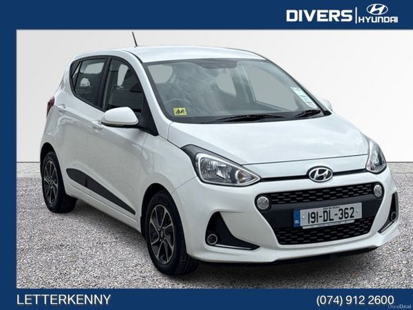 Hyundai i10 Hatchback, Petrol, 2019, White