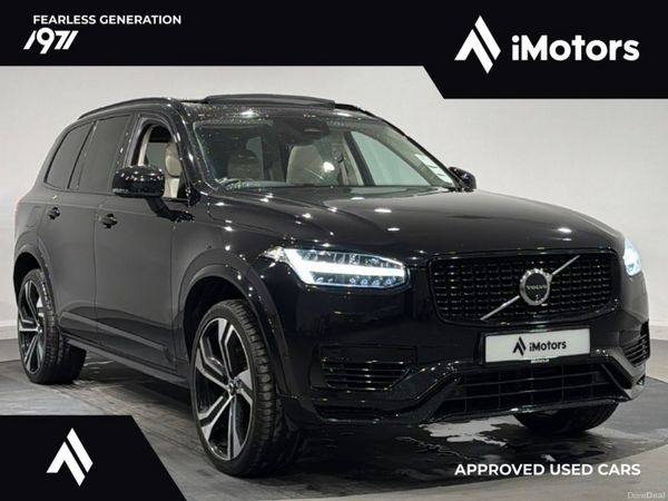 Volvo XC90 SUV, Petrol Plug-in Hybrid, 2023, Black