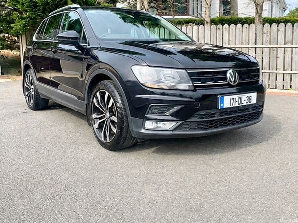 Volkswagen Tiguan SUV, Diesel, 2017, Black