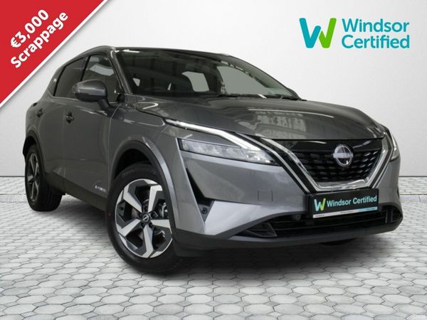 Nissan Qashqai SUV, Petrol Hybrid, 2023, Grey
