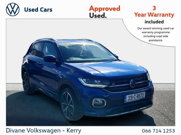 Volkswagen T-Cross SUV, Petrol, 2023, Blue