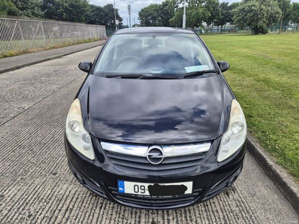 Opel Corsa Hatchback, Petrol, 2009, Black