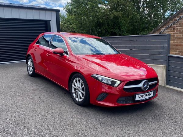 Mercedes-Benz A-Class Hatchback, Diesel, 2019, Red