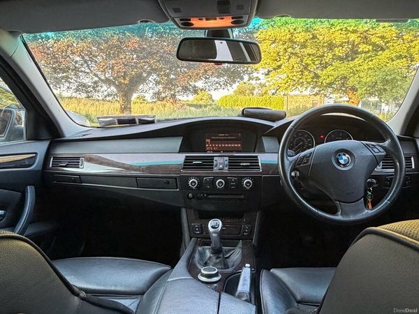 BMW 5-Series Estate, Diesel, 2008, Blue