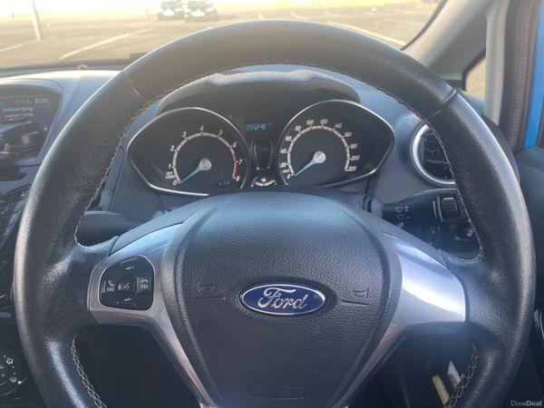 Ford Fiesta Hatchback, Petrol, 2017, Blue