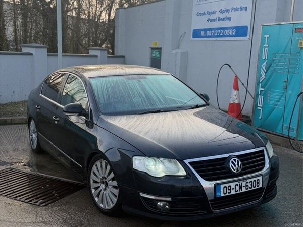 Volkswagen Passat Saloon, Diesel, 2009, Black
