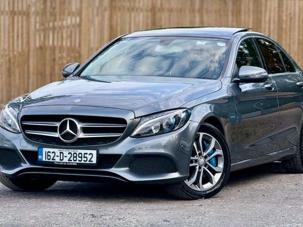 Mercedes-Benz C-Class Saloon, Petrol Plug-in Hybrid, 2016, Grey