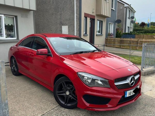 Mercedes-Benz CLA Saloon, Petrol, 2014, Red