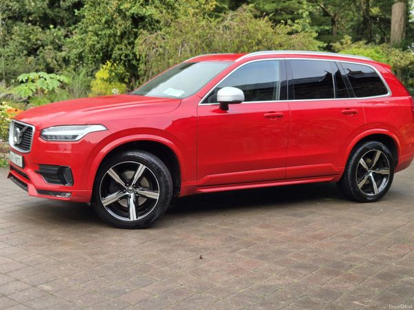 Volvo XC90 SUV, Diesel, 2016, Red