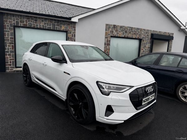 Audi e-tron SUV, Electric, 2020, White