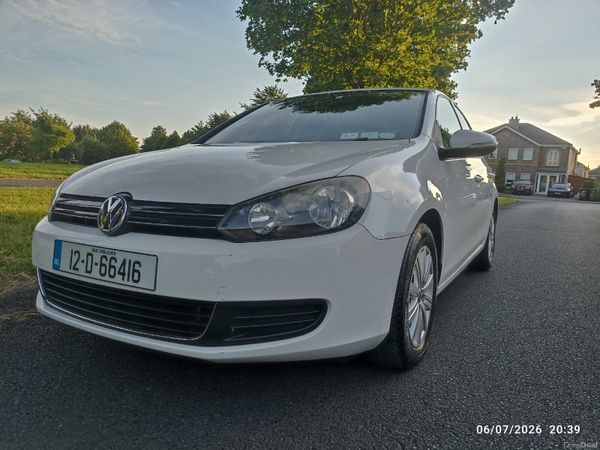 Volkswagen Golf Hatchback, Petrol, 2012, White