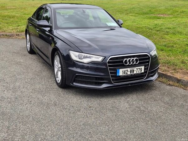 Audi A6 Saloon, Diesel, 2014, Blue