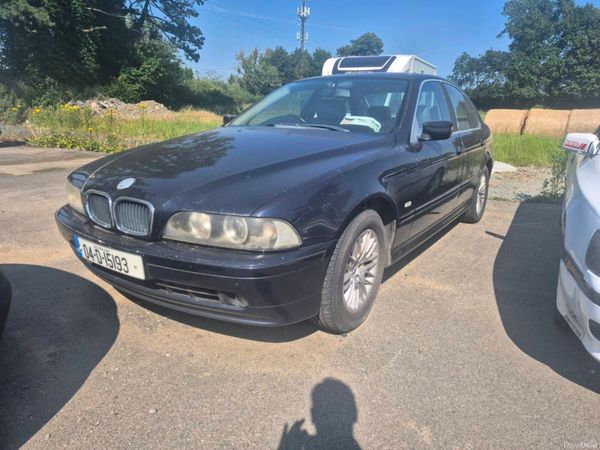 BMW 5-Series Saloon, Petrol, 2004, Blue
