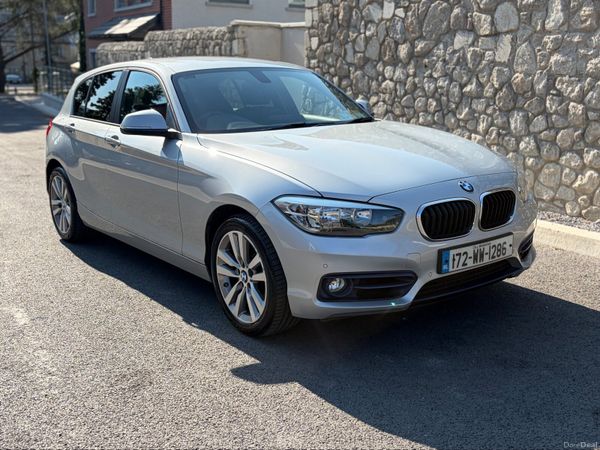 BMW 1-Series Hatchback, Diesel, 2017, Silver