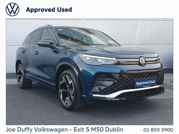Volkswagen Tiguan SUV, Petrol Plug-in Hybrid, 2024, Blue