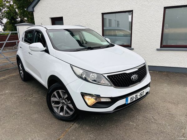 Kia Sportage SUV, Diesel, 2015, White