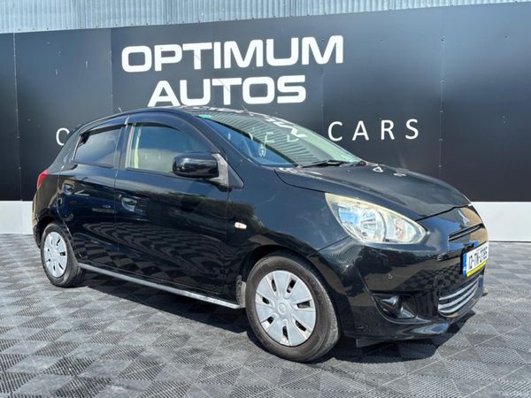 Mitsubishi Mirage Hatchback, Petrol, 2012, Black