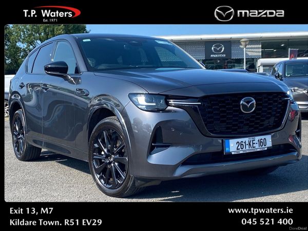 Mazda CX-60 SUV, Petrol Plug-in Hybrid, 2026, Grey