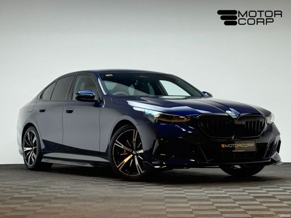 BMW 5-Series Saloon, Petrol Plug-in Hybrid, 2026, Blue
