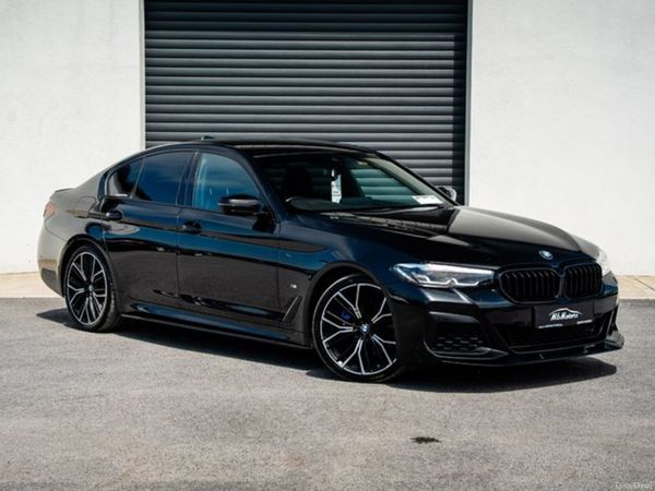 BMW 5-Series Saloon, Diesel, 2022, Black
