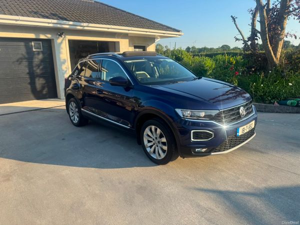 Volkswagen T-Roc SUV, Petrol, 2018, Blue