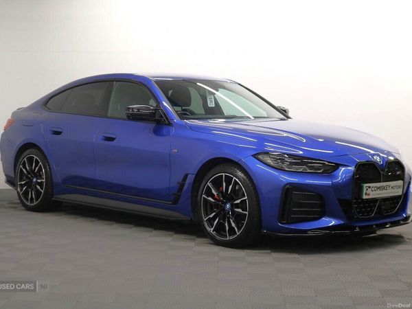 BMW i4 Hatchback, Electric, 2022, Blue