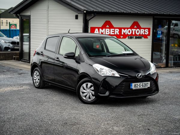 Toyota Yaris Hatchback, Petrol, 2018, Black