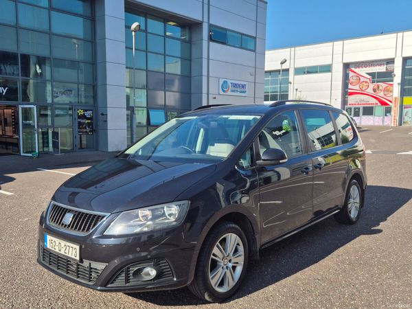 SEAT Alhambra MPV, Diesel, 2015, Black