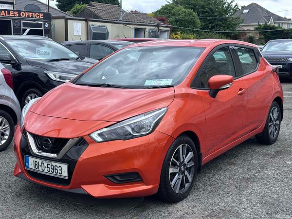 Nissan Micra Hatchback, Petrol, 2018, Orange