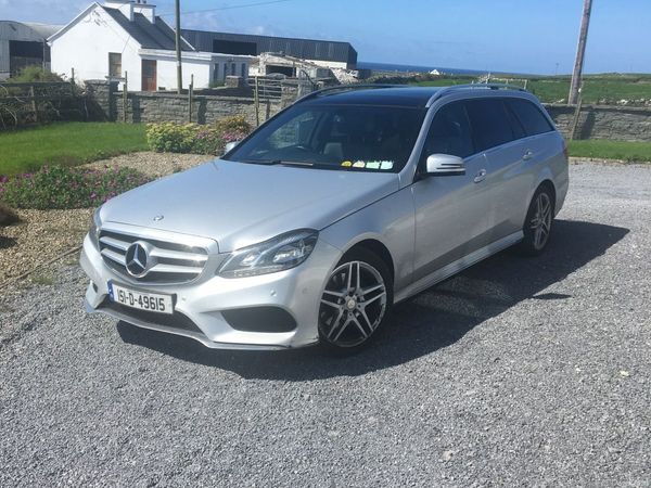 Mercedes-Benz E-Class Estate, Diesel Hybrid, 2015, Silver