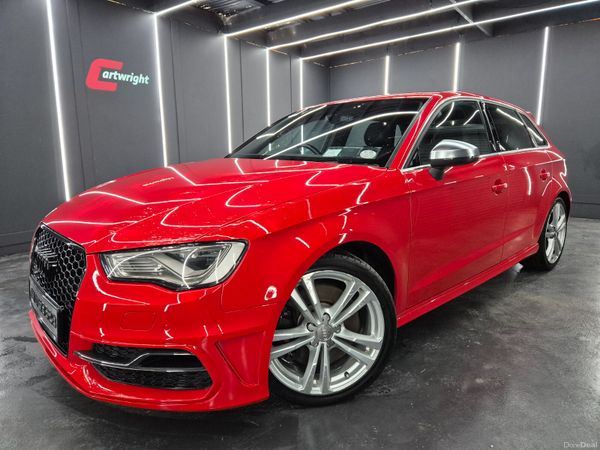 Audi S3 Hatchback, Petrol, 2015, Red