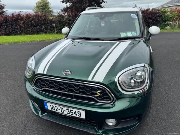 Mini Cooper Hatchback, Petrol Plug-in Hybrid, 2018, Green