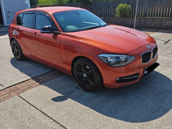 BMW 1-Series Hatchback, Diesel, 2012, Orange