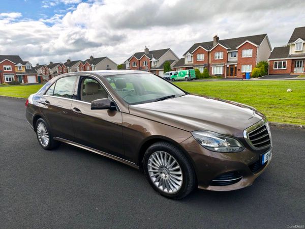 Mercedes-Benz E-Class Saloon, Diesel Hybrid, 2015, Brown