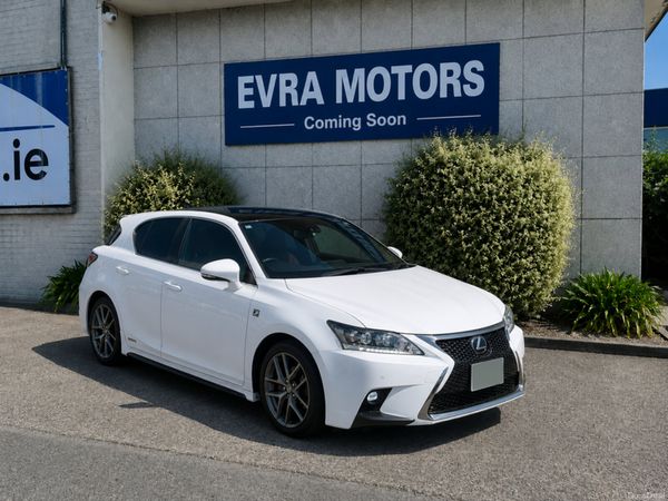 Lexus CT Hatchback, Petrol Hybrid, 2017, White
