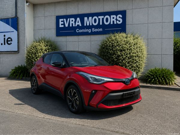 Toyota C-HR SUV, Petrol Hybrid, 2021, Red