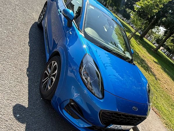 Ford Puma SUV, Petrol Hybrid, 2023, Blue