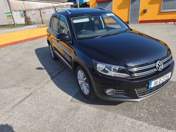 Volkswagen Tiguan SUV, Diesel, 2015, Black