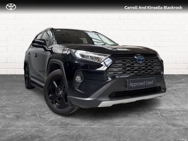 Toyota RAV4 SUV, Petrol Hybrid, 2019, Black
