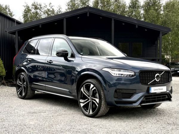 Volvo XC90 SUV, Petrol Plug-in Hybrid, 2022, Blue