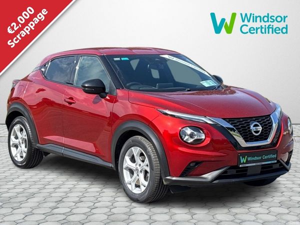 Nissan Juke SUV, Petrol, 2021, Red
