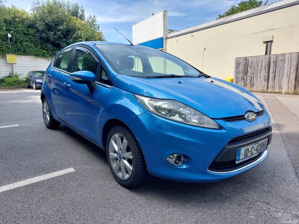 Ford Fiesta Hatchback, Petrol, 2010, Blue